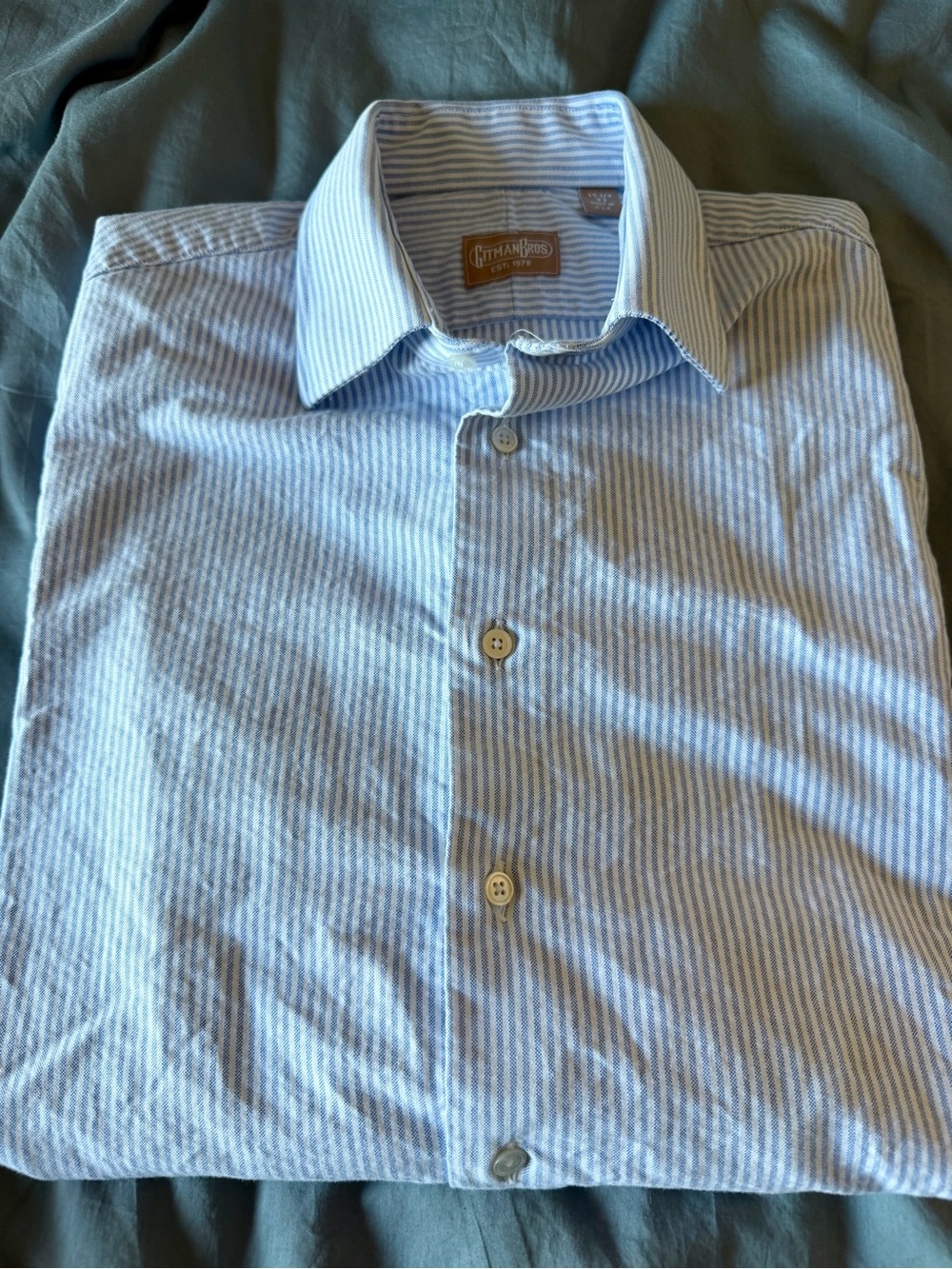 Gitman Bros Oxford Cloth Button Down OBCD 15.5/33